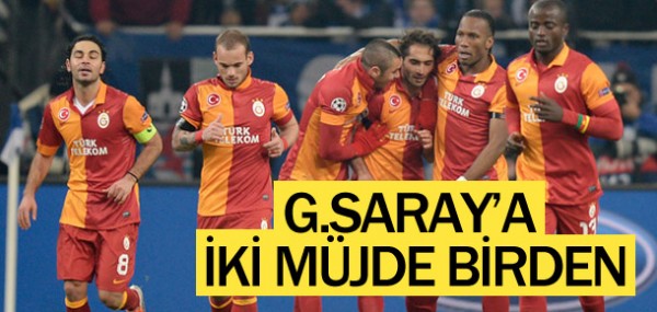 G.Saray'a iki mjde birden